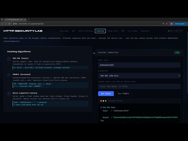 project hashing
