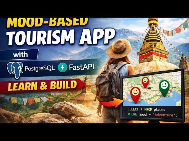 Mood-Based Tourism App | FastAPI + PostgreSQL Demo