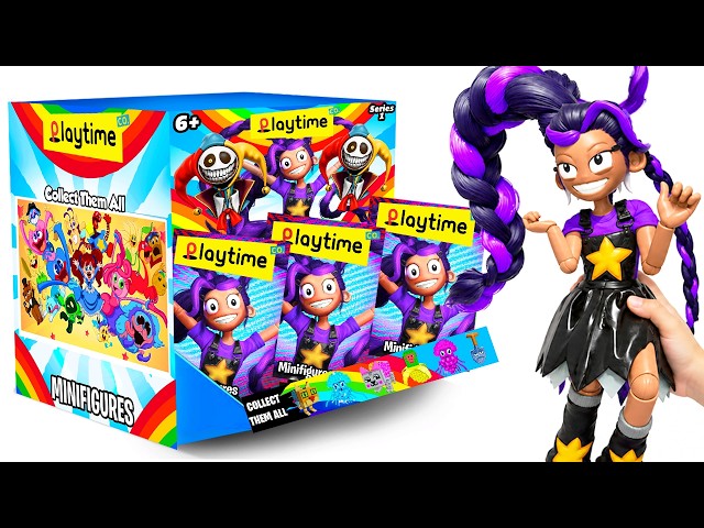 I Opened A POPPY PLAYTIME Chapter 5 Minifigure Box.. (Lily Lovebraids, Prototype, Rory Redcape Toys)