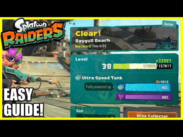 Splatoon Raiders | Baygull Beach Easy Guide