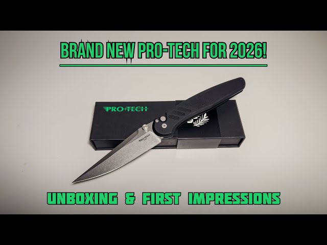 New Pro-Tech Knives Model For 2026 - Avalon