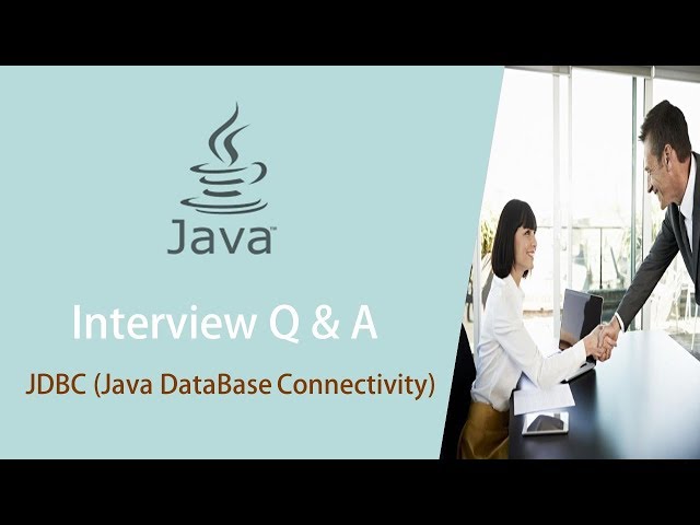Java JDBC interview questions and Answers | Learn with Safi