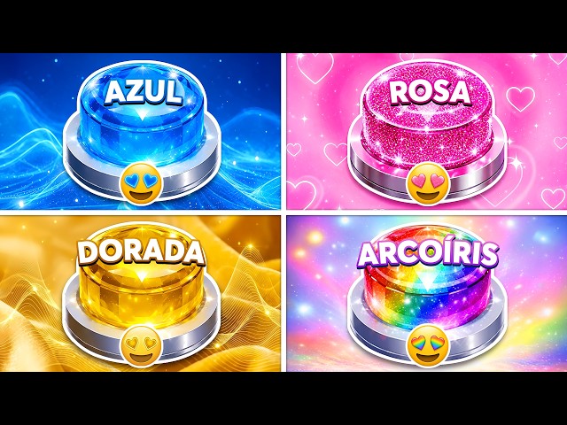 Pick a button! Blue, Pink, Gold or Rainbow Edition 💙🩷🌟🌈 How lucky are you?
