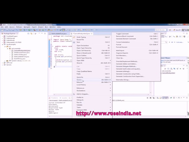 How to solve cannot find symbol error in java language,java programming,java 6,core java,java 1.6