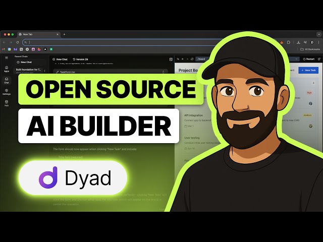 Build Project Management App: Open Source AI Tool Tutorial (Dyad)