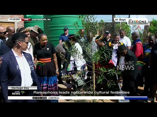 Heritage Day | President Ramaphosa's Ten Million Trees Programme also observed