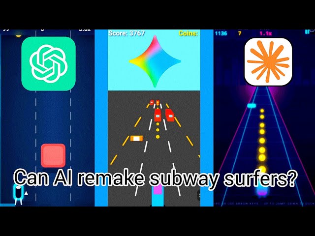 ChatGPT vs Gemini vs Claude: Who Can Remake Subway Surfers?
