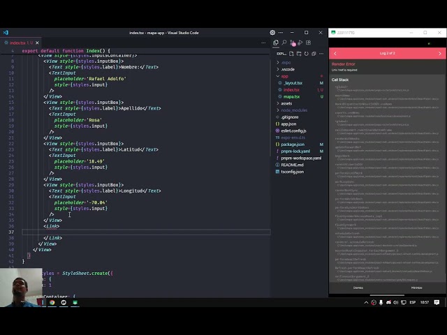 APLICACION DE MAPA CON EXPO Y REACT-NATIVE-MAPS