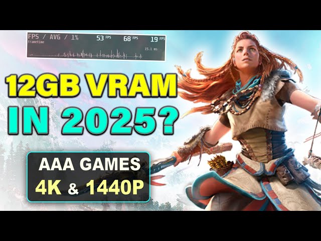 Is 12GB VRAM Enough for 2025? Let's Test Latest AAA Games.