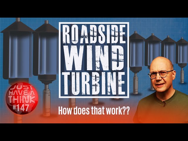 A vertical axis wind turbine that doesn't need the prevailing wind! How do they do that?