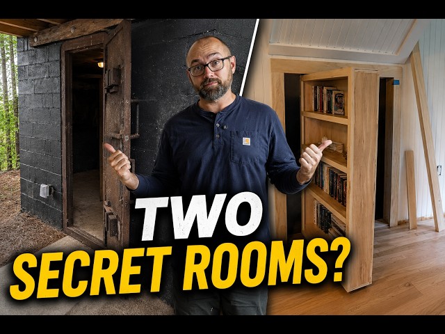 The road back to boat work:  The bunker, hidden bookcase door & bad news. Ep. 689