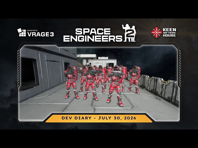 Space Engineers 2: Testing Multiple NPCs Taking Cover
