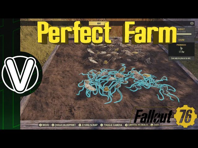 Fallout 76 | How To Have The Perfect Crop Farm *Stack Crops Close Together* (Fallout 76 Glitches)