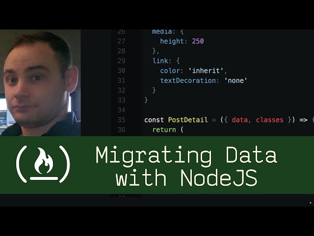 Data Migration with NodeJS (P5D61) - Live Coding with Jesse