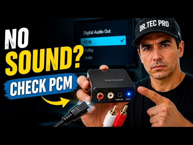 How to Connect TV to Older Speakers: Digital Optical to Analog Audio Converter Setup