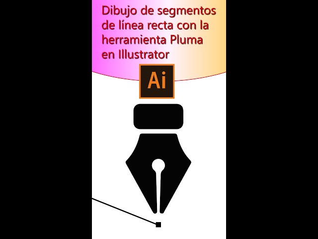 🎖DRAWING STRAIGHT LINE SEGMENTS with the PEN TOOL in ILLUSTRATOR 😀