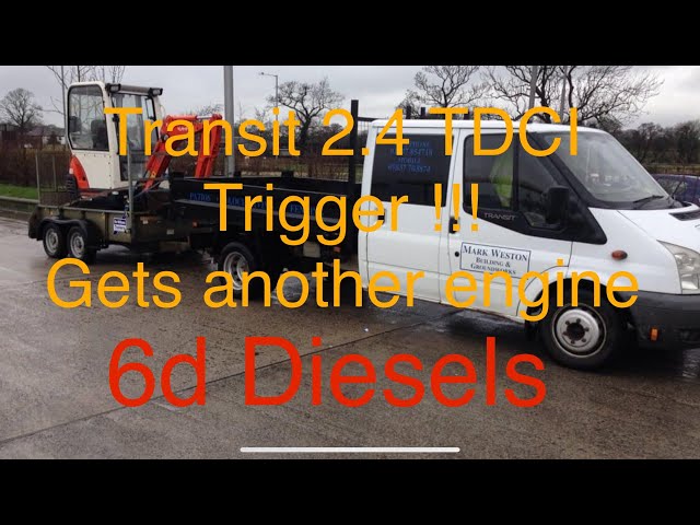 Transit engine replacement, you asked for it !! Fixing Trigger