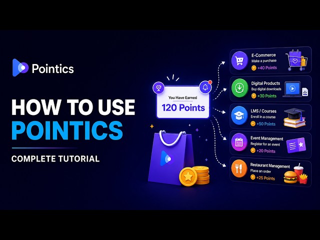 How to Use Pointics: Complete WordPress Loyalty & Rewards Plugin Tutorial