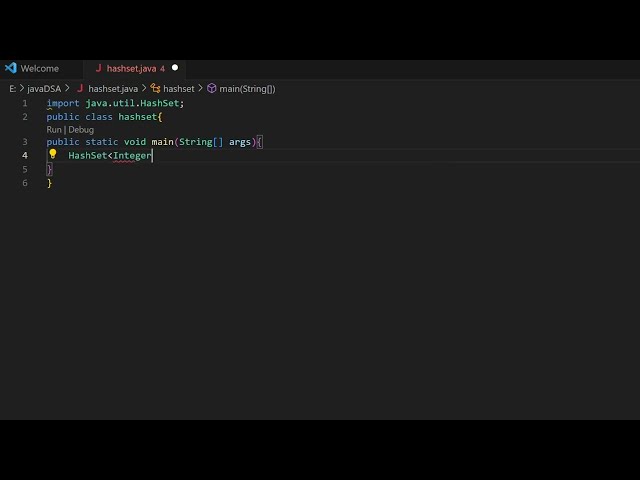 HashSet in java #hashset #java #code #simplecode #javaprogramming #tutorial