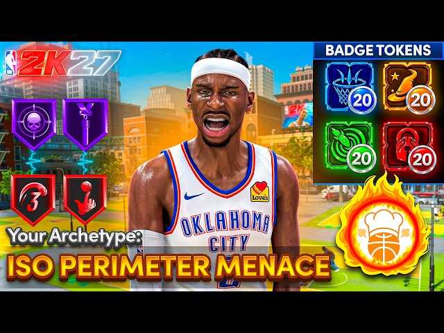 This 6'5 GUARD "ISO LOCK MENACE" BUILD is INSANE in NBA 2K27! BEST ISO DEMIGOD BUILD 2K26