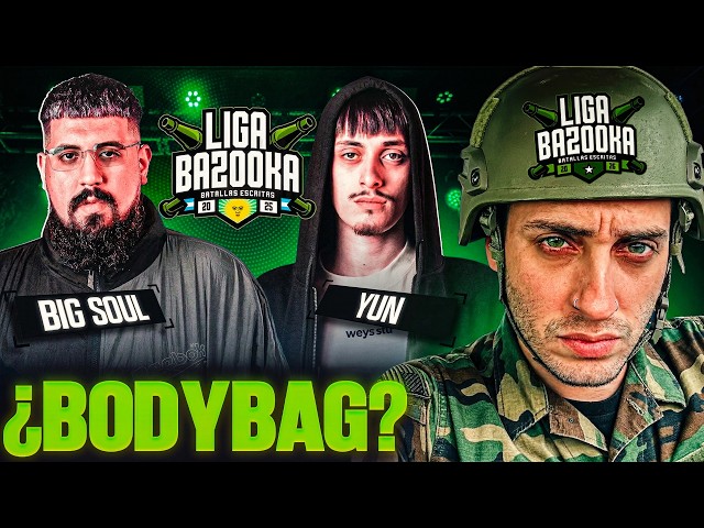 la gran polémica 😯 BLON reacciona a BIG SOUL VS YUN 🪖 Liga Bazooka