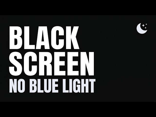 BLACK SCREEN RAIN | 247 Brown Noise for Sleeping | No Blue Light | ADHD Sleep Utility | No Ads