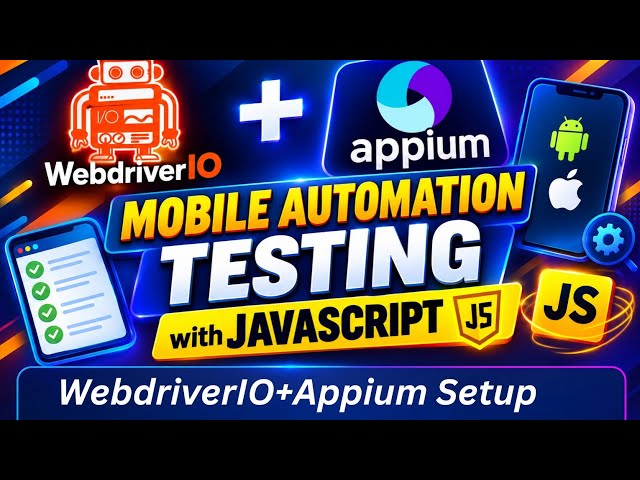 Setup Appium in WebDriverIO: Mobile Automation Setup Guide