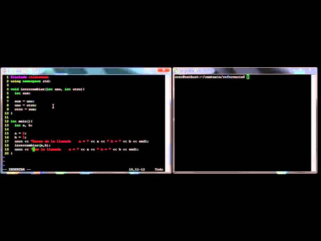 Paso de Parámetros por Referencia en C/C++
