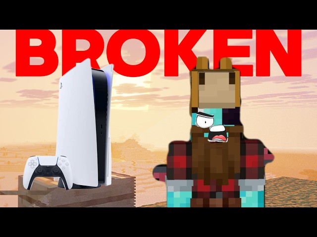 the ps5 version of minecraft is diabolically bad