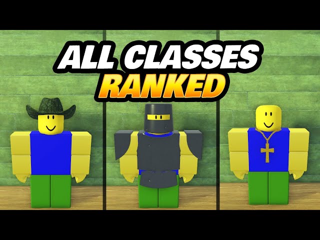 ALL CLASSES Ranked in DEAD RAILS
