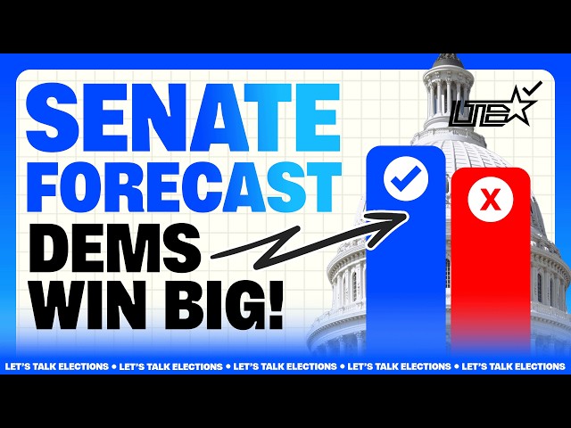 Major Forecast Predicts Democrats WILL WIN Senate Control