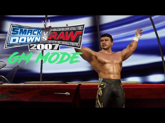 WWE SVR 2007 GM MODE: Episode 1 - THE DRAFT & CHAMPIONSHIP SMACKDOWN