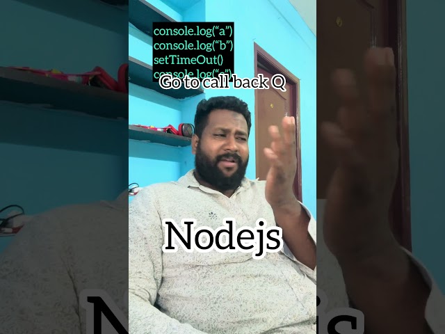 Nodejs event loop explained funnier