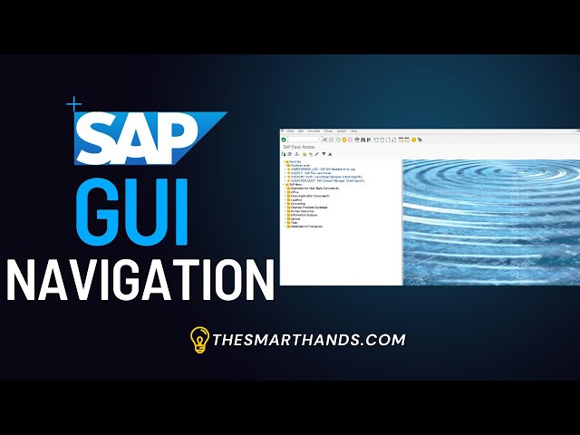 Mastering SAP GUI Navigation: A Beginner's Guide to Seamless Workflow | SAP HANA Training