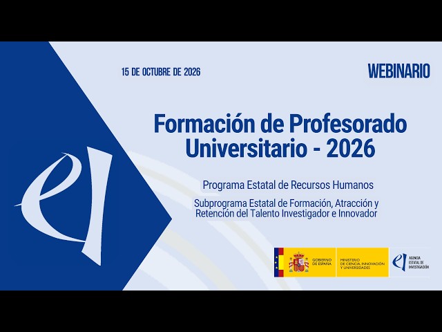 University Faculty Training Webinar (FPU 2026)