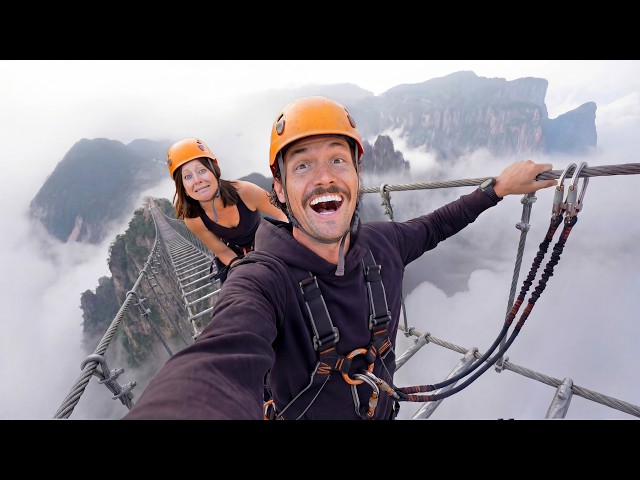 China Built the World's Highest Ladder (and we climbed it)