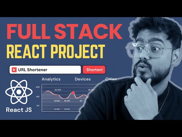 Full Stack React JS Project ( URL Shortener ) - with Tailwind CSS, Supabase, Shadcn UI Tutorial 🔥🔥