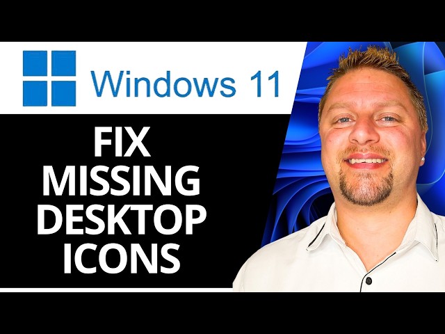 How to Fix Missing Desktop Icons in Windows 11 | Windows 11 Tutorial 2026