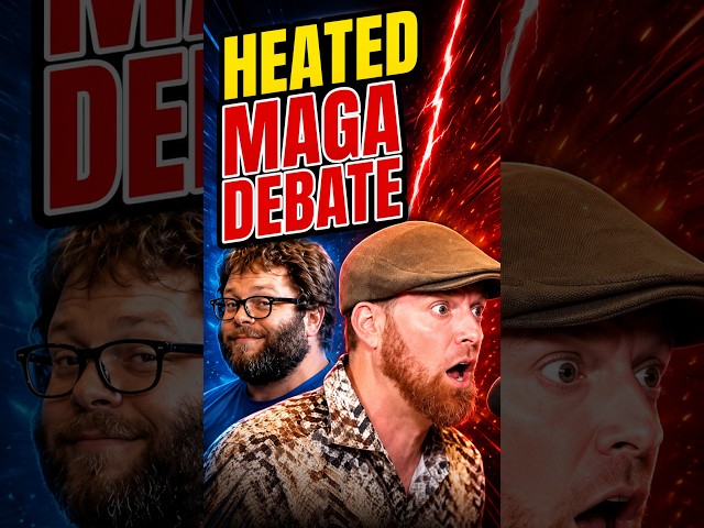 DEBATE CALIENTE con un seguidor de MAGA tomó un giro inesperado... #maga #donaldtrump #trump