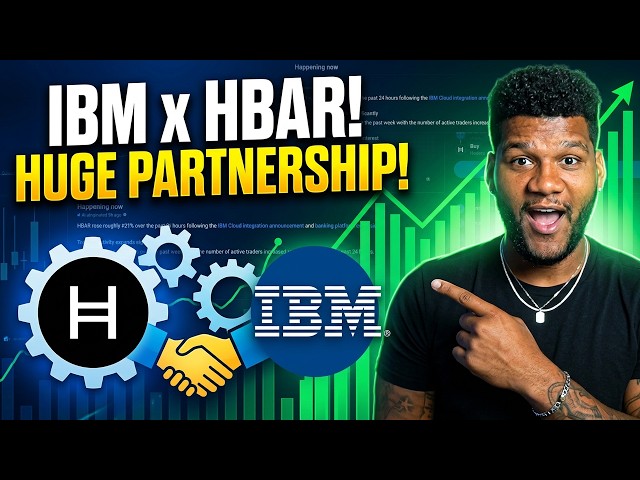 #HBAR IS EXPLODING!!! Huge HBAR x IBM Partnership