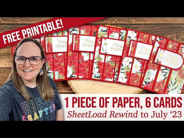 A SheetLoad of Christmas in July Cards! SheetLoad Rewind to July 2023