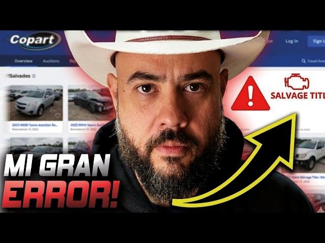 En Copart, lo BARATO sale CARO! BMW por $250 Dolares