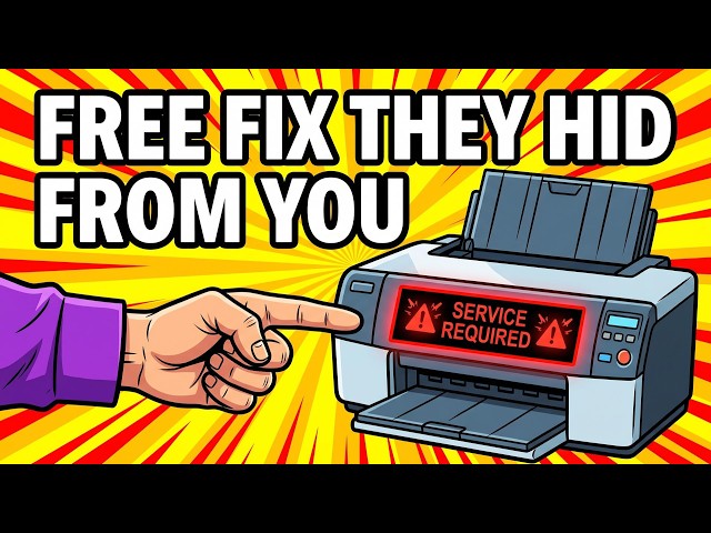 Your Printer Is Secretly PROGRAMMED To Stop Working — Here’s How To Fix It