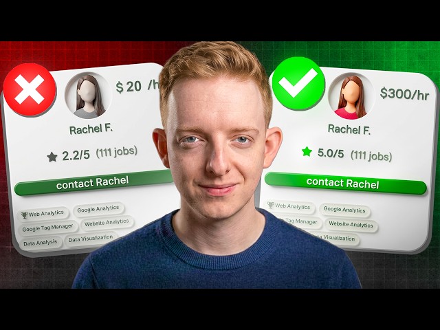 $50k+ pm Upwork Profile vs $5k pm Profile