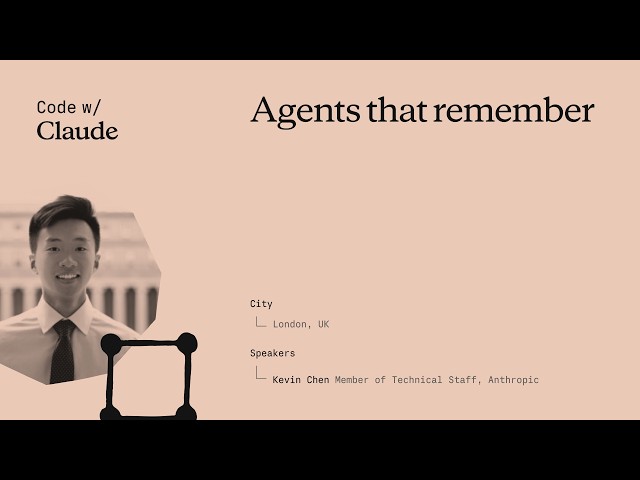 Agents that remember