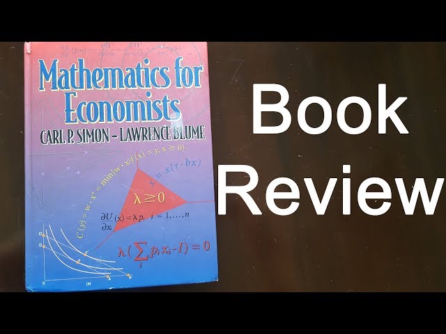 Mathematics for Economists
