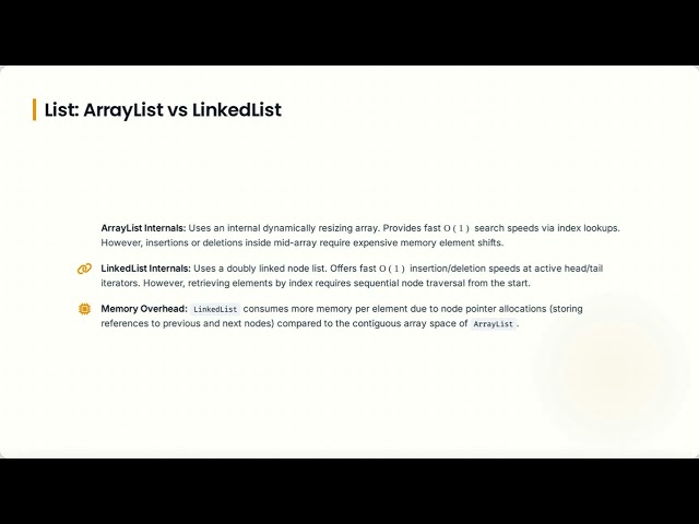 ava Full Course - Unit 5: Collections Framework & JDBC MySQL Connectivity