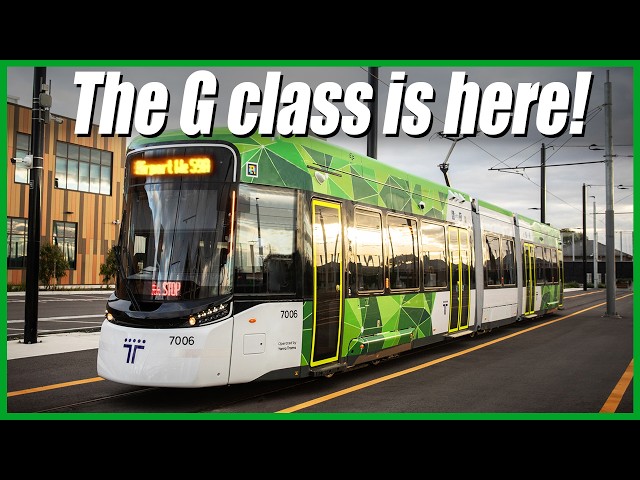 Melbourne's New Tram // The G Class!