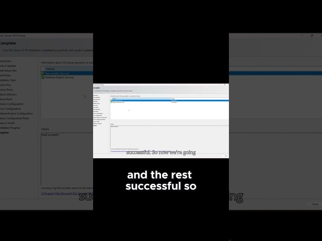 Finalizing SQL Server Installation  Key Steps