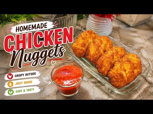 Homemade Chicken Nuggets | Crispy Outside, Juicy Inside!